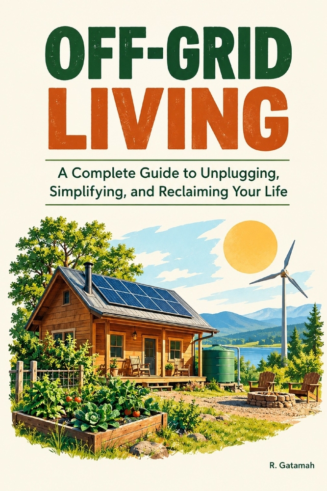 Off-Grid Living: A Complete Guide to Self-Sufficiency, Sustainable Systems, and Reclaiming Your Independence cover