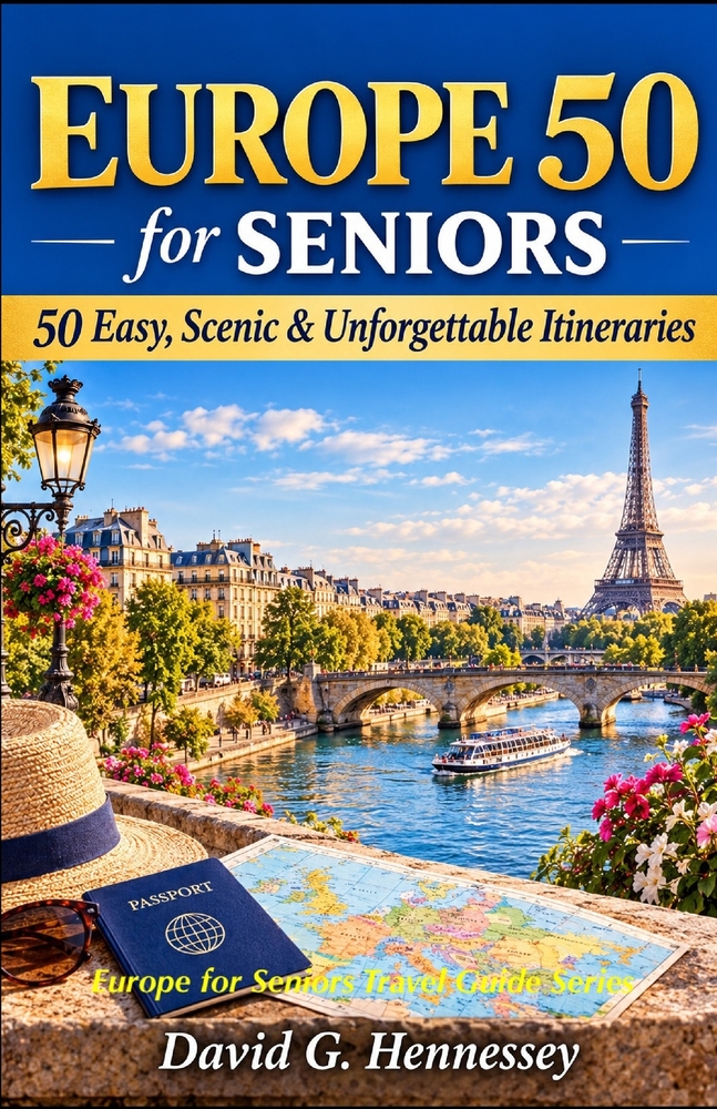 Europe 50 for Seniors: 50 Easy, Scenic & Unforgettable Itineraries cover