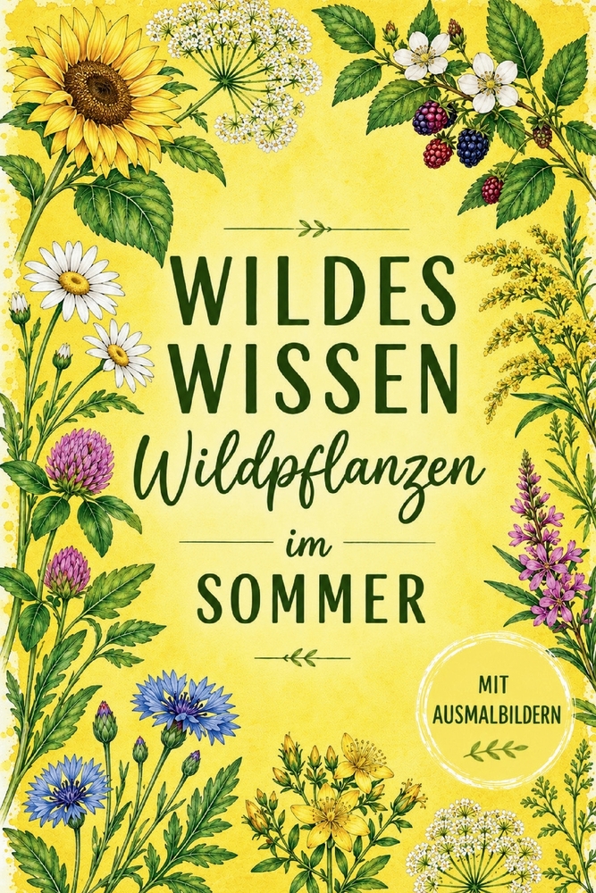Wildes Wissen - Wildpflanzen im Sommer: Wildpflanzen entdecken, kennenlernen und im Rhythmus der Jahreszeiten erleben cover