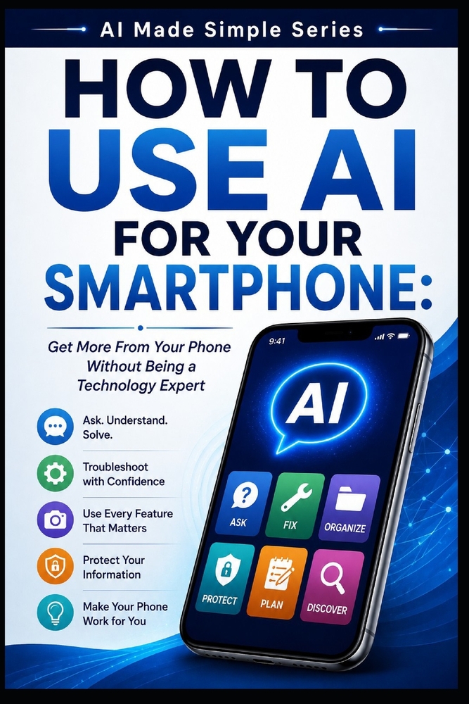 How to Use AI for Your Smartphone: Get More From Your Phone Without Being a Technology Expert cover