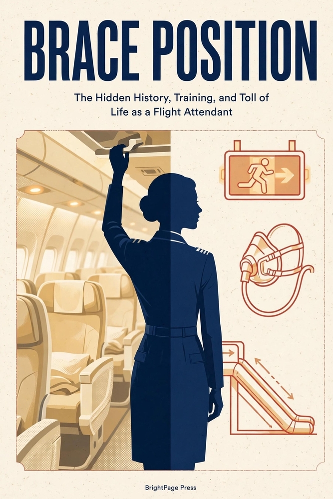 Brace Position: The Hidden History, Training, and Toll of Life as a Flight Attendant cover