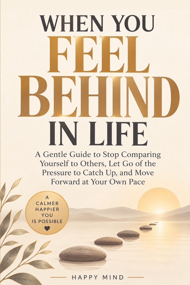 When You Feel Behind in Life: A Gentle Guide to Stop Comparing Yourself to Others, Let Go of the Pressure to Catch Up, and Move Forward at Your Own Pa cover
