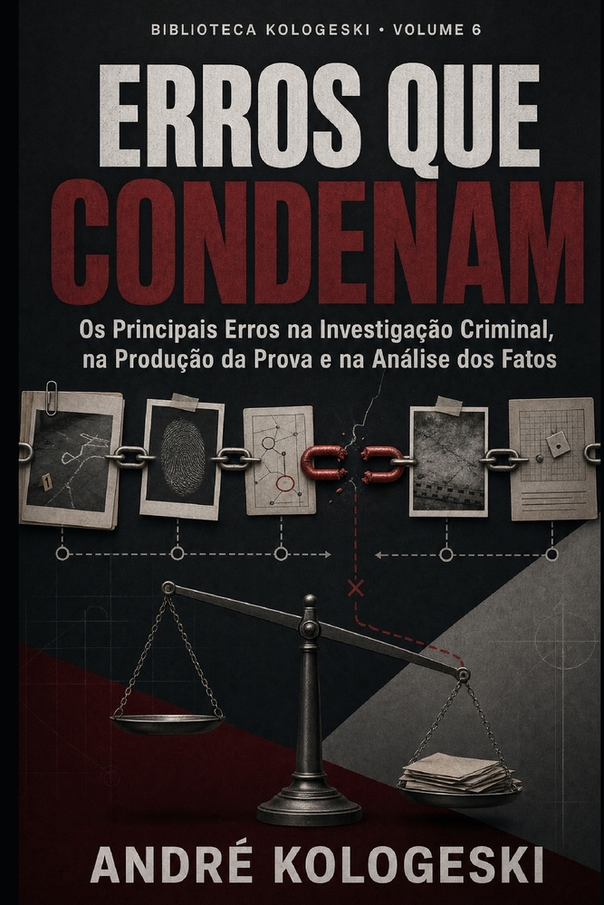 Erros Que Condenam: Os Principais Erros na Investigação Criminal, na Produção da Prova e na Análise dos Fatos cover