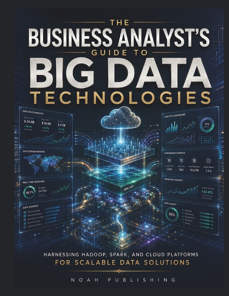 The Business Analyst's Guide to Big Data Technologies: A Practical Guide to Hadoop, Spark, Cloud Analytics, Data Pipelines, Governance, and Data-Drive cover