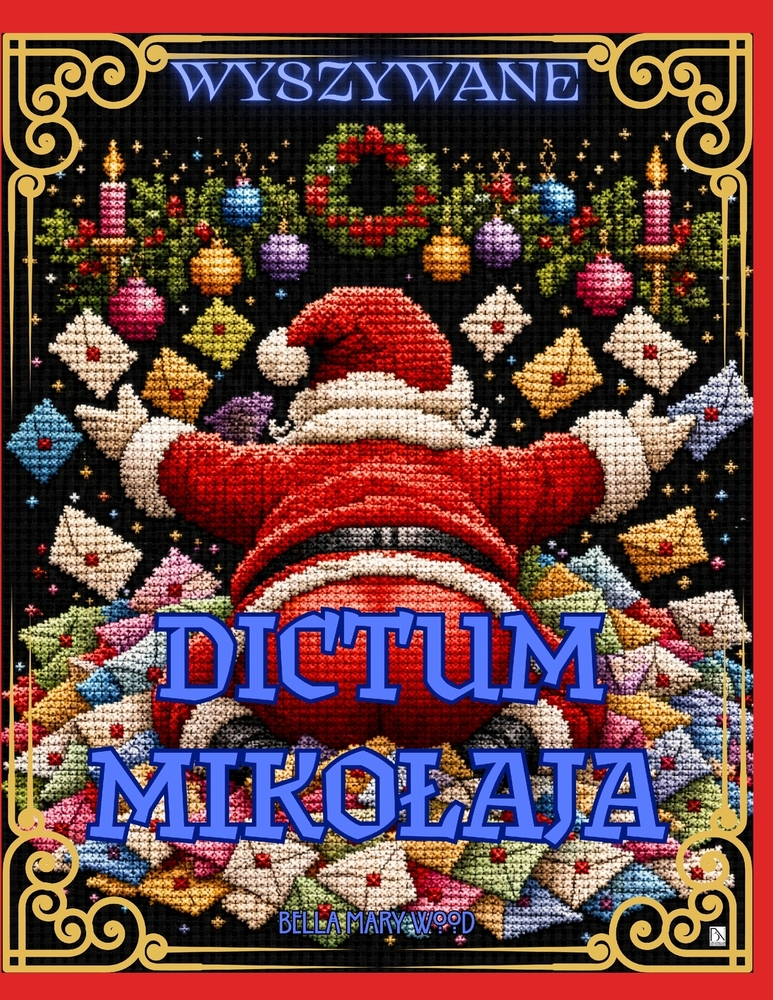 Wyszywane Dictum Mikolaja: Mikolajowa podróż przez świat wzorów, nici i wyobraźni cover