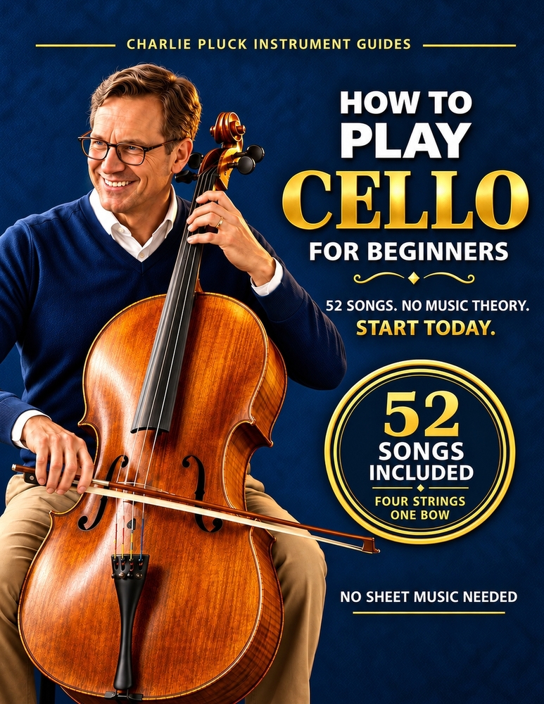 How to Play Cello for Beginners: 52 Easy Songs with Simple Position Charts: A Cello Songbook of Classical, Folk, Hymns, and Christmas Carols for All A cover