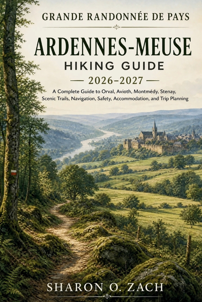 Grande Randonnée de Pays Ardennes- Meuse Hiking Guide 2026-2027: A Complete Guide to Orval, Avioth, Montmédy, Stenay, Scenic Trails, Navigation, Safet cover