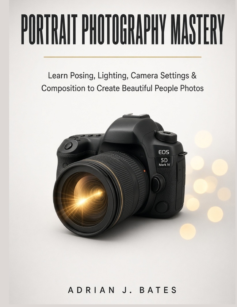 Portrait Photography Mastery: Learn Posing, Lighting, Camera Settings & Composition to Create Beautiful People Photos cover