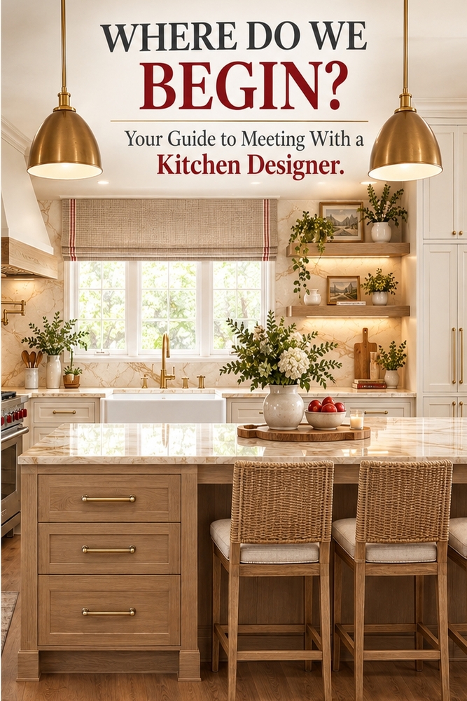 Where Do We Begin?: Your Guide to Meeting With a Kitchen Designer cover