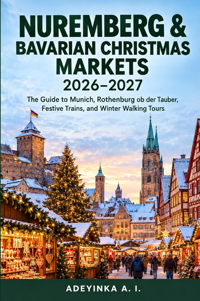 Nuremberg & Bavarian Christmas Markets 2026-2027: The Guide to Munich, Rothenburg ob der Tauber, Festive Trains, and Winter Walking Tours cover