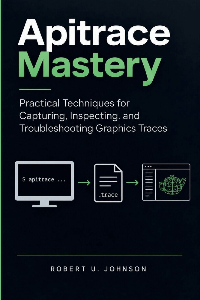 Apitrace Mastery: Practical Techniques for Capturing, Inspecting, and Troubleshooting Graphics Traces cover