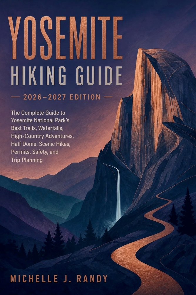 Yosemite Hiking Guide 2026-2027 Edition: The Complete Guide to Yosemite National Park's Best Trails, Waterfalls, High-Country Adventures, Half Dome, S cover