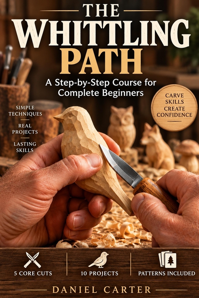 The Whittling Path: A Step-by-Step Course for Complete Beginners cover