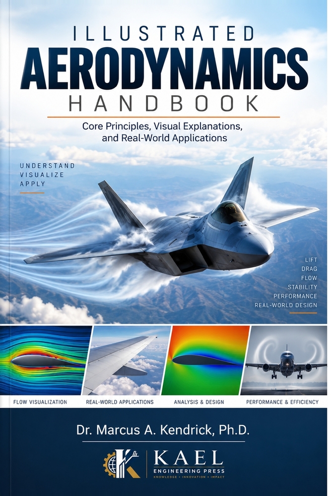 Illustrated Aerodynamics Handbook: Core Principles, Visual Explanations, and Real-World Applications cover