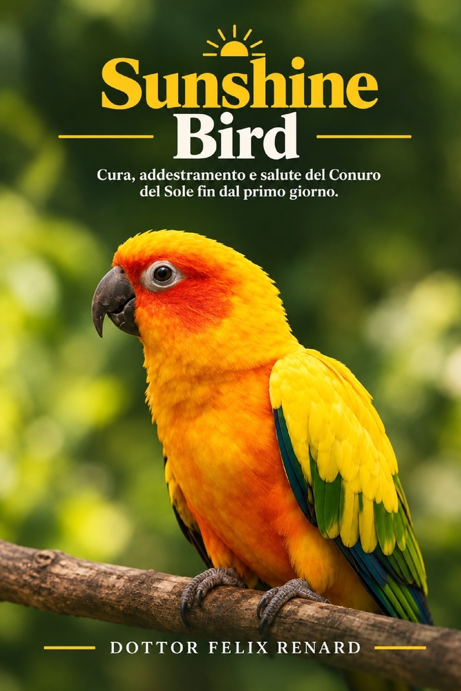 Sunshine Bird: Sun Conure Care, Training & Health from Day One cover