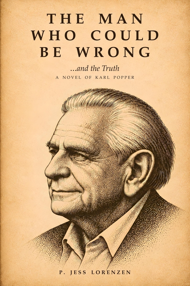 The Man Who Could Be Wrong: ...and the Truth. A Novel of Karl Popper cover