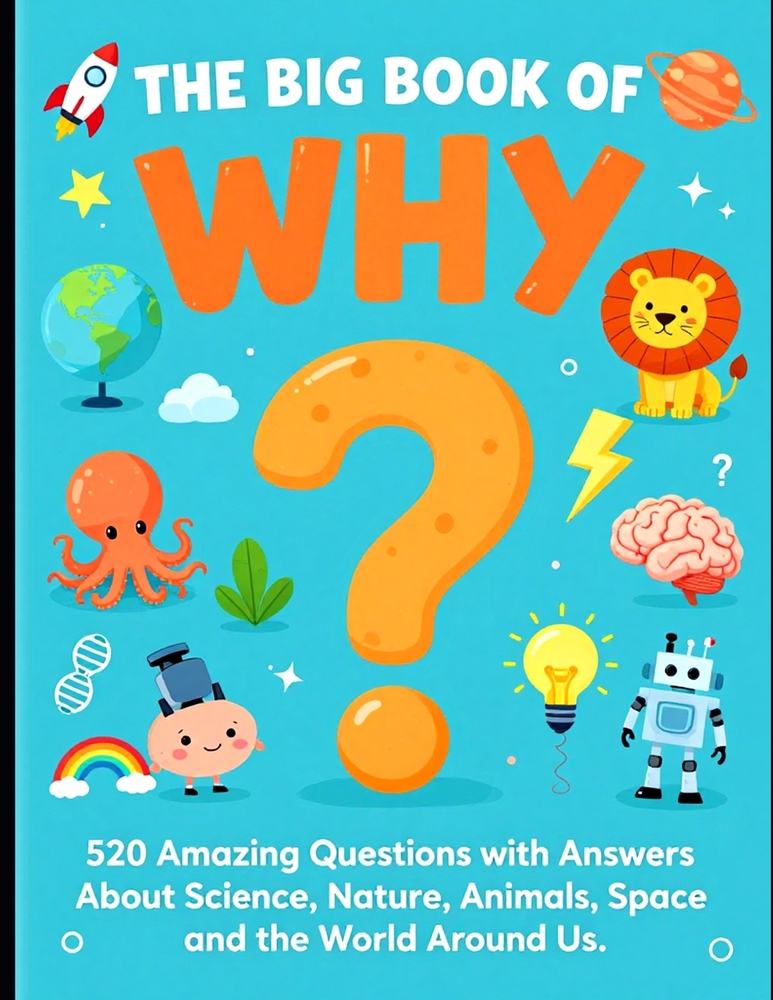 The Big Book of Why ?: 520 amazing questions with answers about science, nature, animals, space and the world around us cover