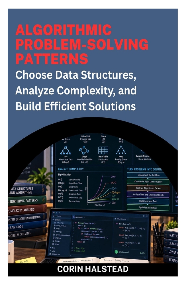 Algorithmic Problem-Solving Patterns: Choose Data Structures, Analyze Complexity, and Build Efficient Solutions cover