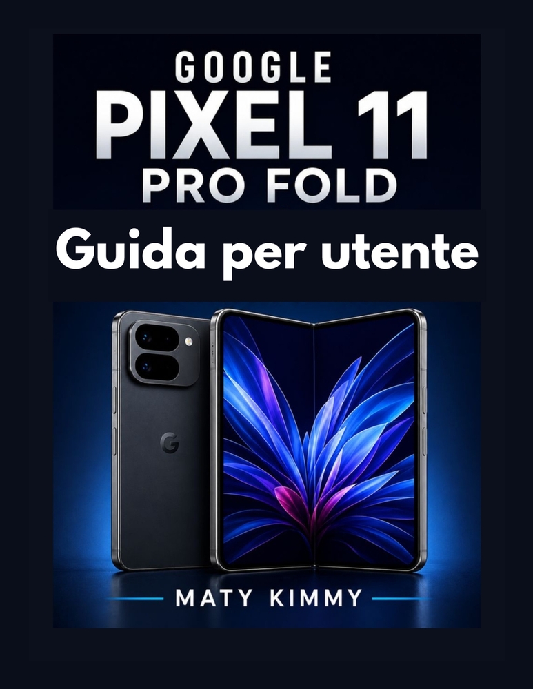 Google Pixel 11 Pro Fold Guida per utente: Manuale dettagliato per la configurazione, Gemini AI e le funzionalità pieghevoli cover