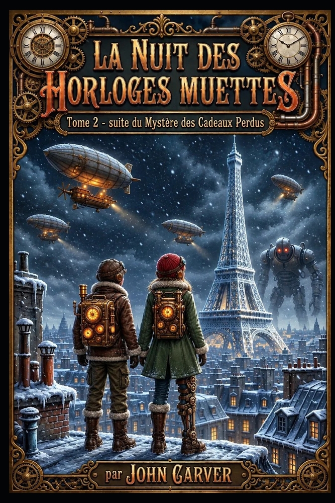 La Nuit Des Horloges Muettes: Tome 2 - suite du Mystère des Cadeaux Perdus cover