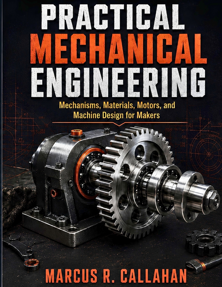 Practical Mechanical Engineering: A Practical Guide to Mechanisms, Materials, Motors, and Machine Design for People Who Build Things cover