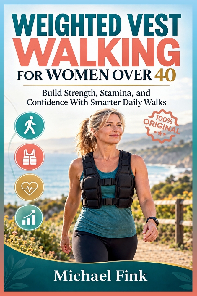 Weighted Vest Walking for Women Over 40: Build Strength, Stamina, and Confidence With Smarter Daily Walks cover