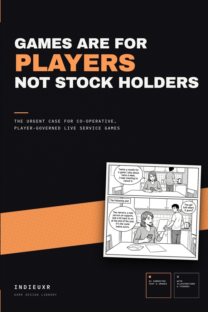Games Are for Players, not Stock Holders: The Urgent Case for Co-operative, Player-Governed Live Service Games cover