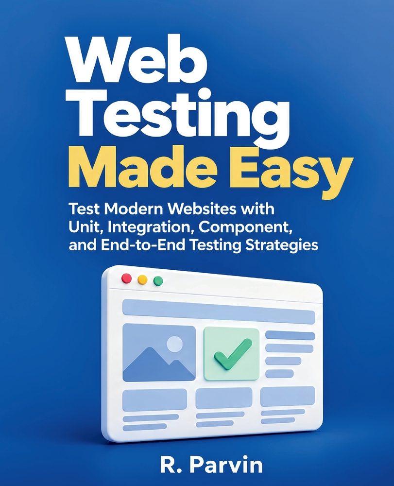 Web Testing Made Easy: Test Modern Websites with Unit, Integration, Component, and End-to-End Testing Strategies cover