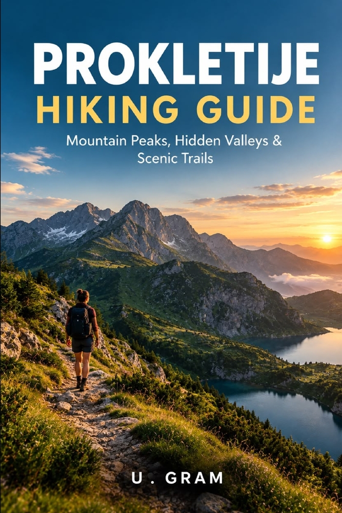 Prokletije Hiking Guide: Mountain Peaks, Hidden Valleys & Scenic Trails cover