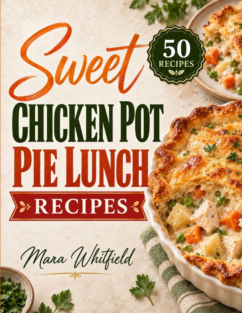 Sweet Chicken Pot Pie Lunch Recipes: Golden and Comforting Chicken Pot Pies for Everyday Lunches cover