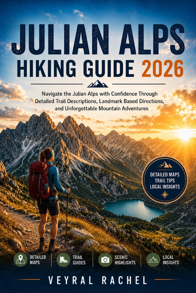 Julian Alps Hiking Guide 2026: Navigate the Julian Alps with Confidence Through Detailed Trail Descriptions, Landmark Based Directions, and Unforgetta cover