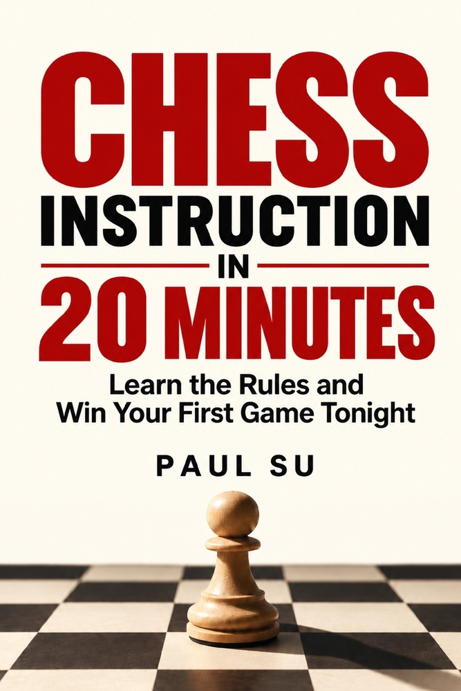 Chess Instruction in 20 Minutes: Learn the Rules and Win Your First Game Tonight cover