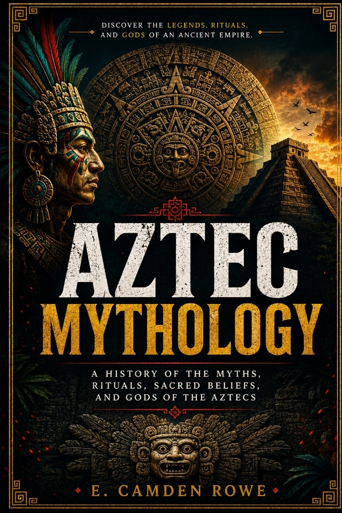 Aztec Mythology: A History of the Myths, Rituals, Sacred Beliefs, and Gods of the Aztecs cover
