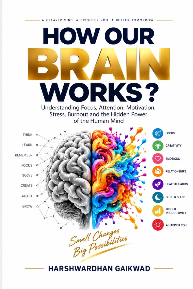 How Our Brain Works ?: Understanding Focus, Attention, Motivation, Stress, Burnout and the Hidden Power of the Human Mind cover