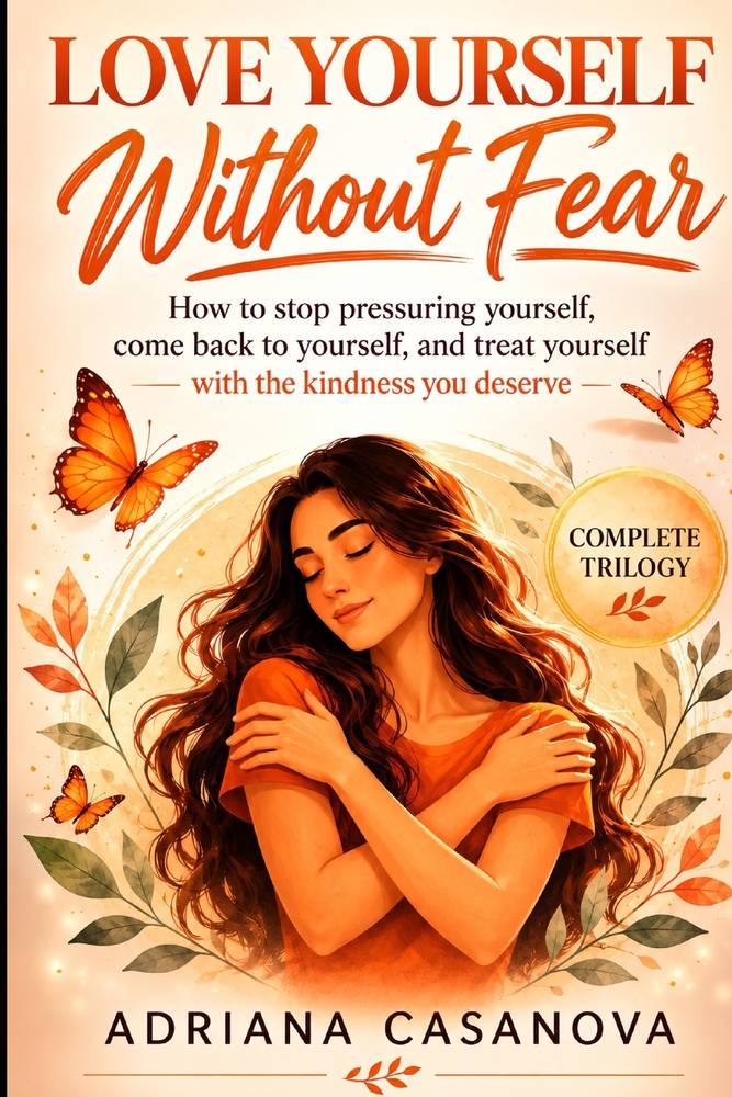 Love Yourself Without Fear: How to Stop Pushing Yourself, Come Back to Who You Are, and Treat Yourself with the Kindness You Deserve cover