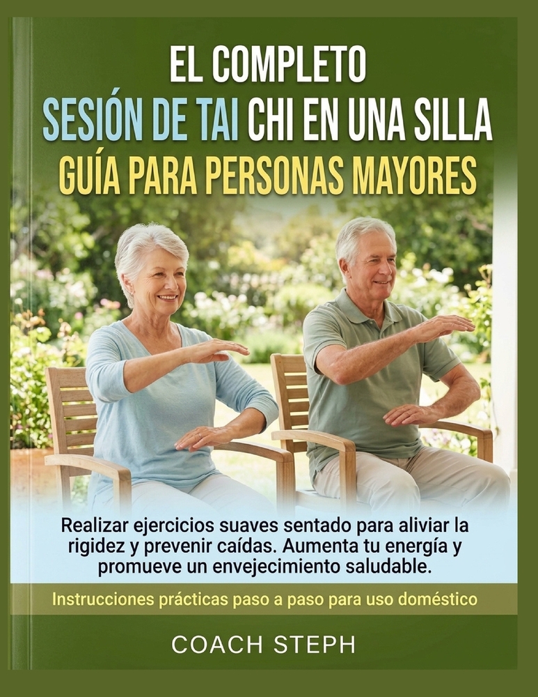 EL COMPLETO Sesión de Tai Chi en una silla. GUÍA PARA PERSONAS MAYORES cover