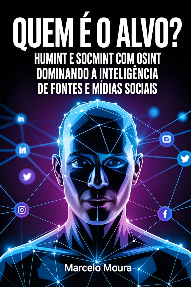 Quem é o Alvo?: A Máscara Digital: HUMINT e SOCMINT com OSINT cover