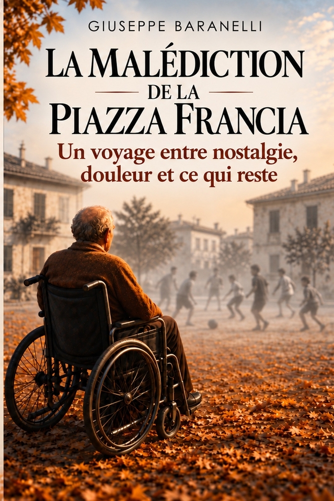 La malédiction de la Piazza Francia: Un voyage entre nostalgie, douleur et ce qui reste cover
