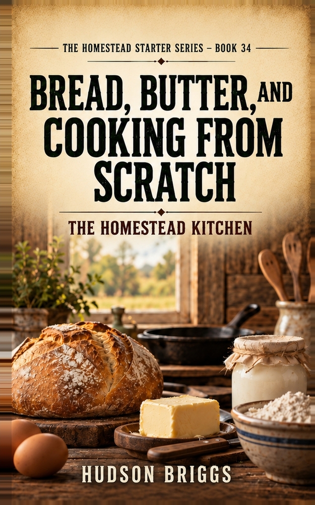 Bread, Butter, and Cooking From Scratch: The Homestead Kitchen cover