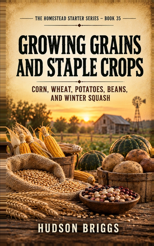 Growing Grains and Staple Crops: Corn, Wheat, Potatoes, Beans, and Winter Squash cover