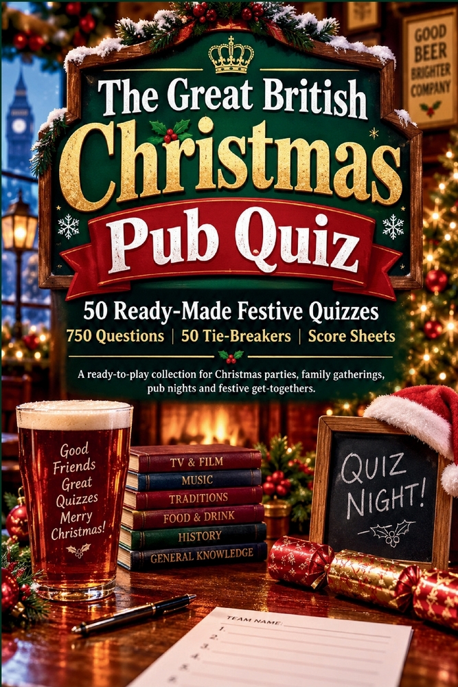 The Great British Pub Quiz: 50 Ready Made Festive Quizzes cover