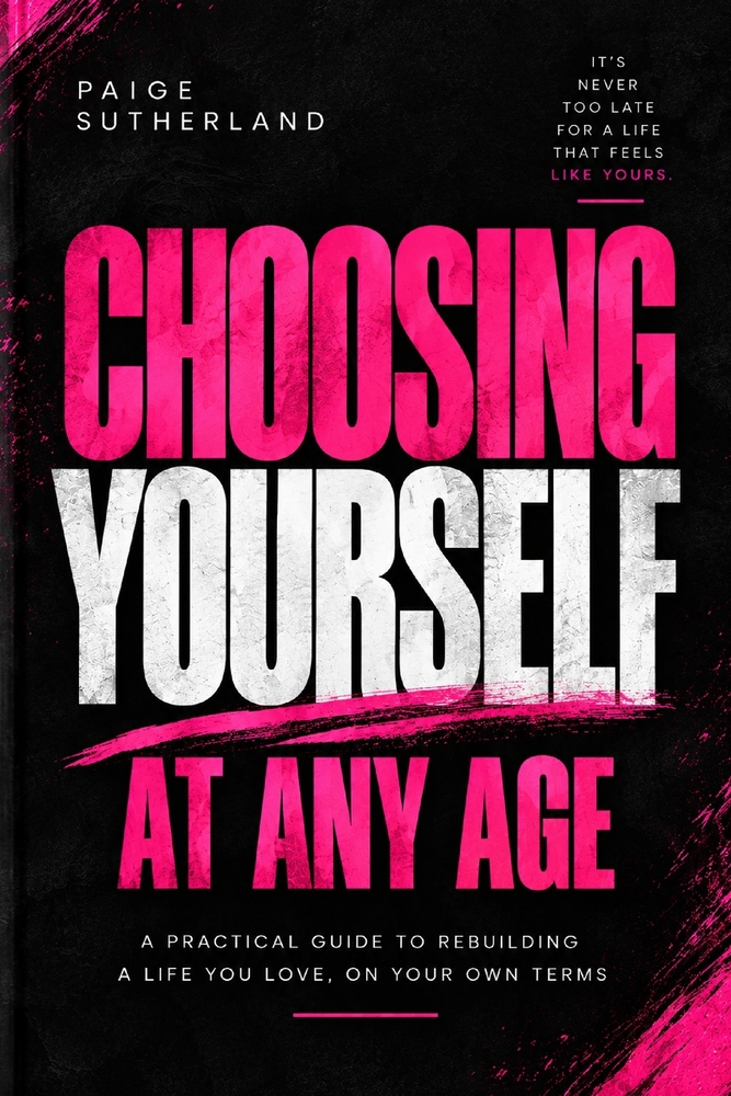 Choosing Yourself at Any Age: No agregaría uno inventado: el interior presenta únicamente el título CHOOSING YOURSELF AT ANY AGE. cover
