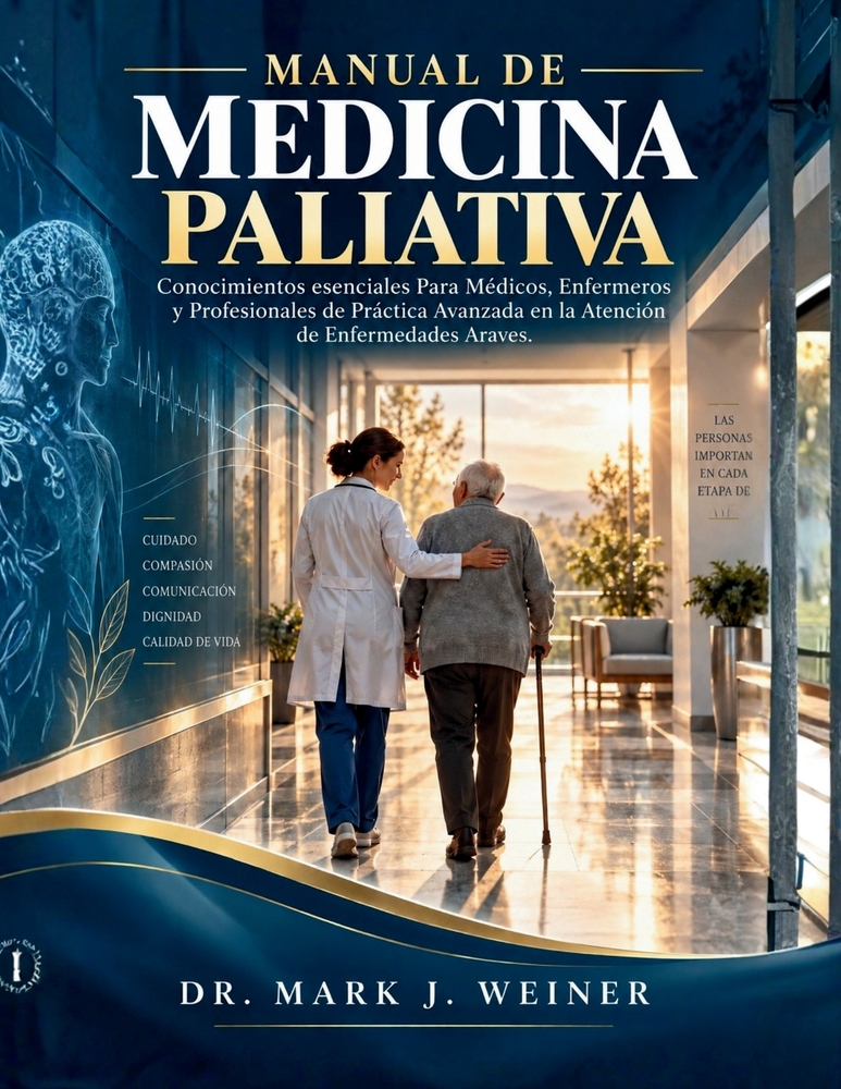 Manuale Di Medicina Palliativa: Conoscenze Essenziali per Medici, Infermieri e Operatori Sanitari Specializzati Nella Cura di Pazienti con Malattie Gr cover