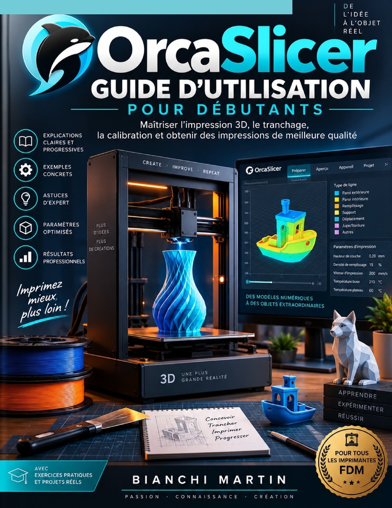 Guide d'utilisation d'OrcaSlicer pour débutants cover