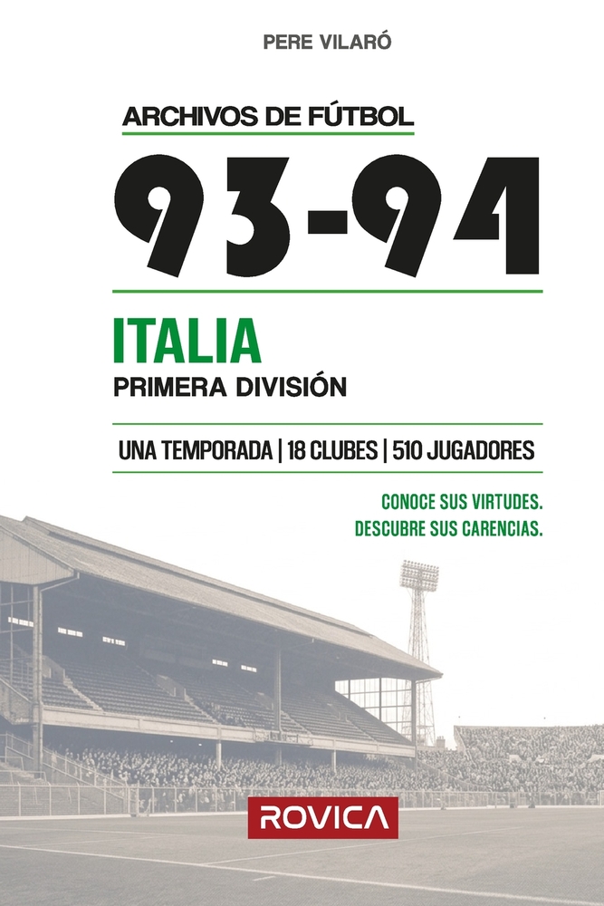 93-94 Italia - Primera División cover