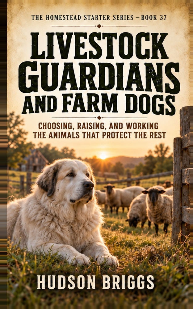 Livestock Guardians and Farm Dogs: Choosing, Training, and Managing Working Dogs on the Homestead cover
