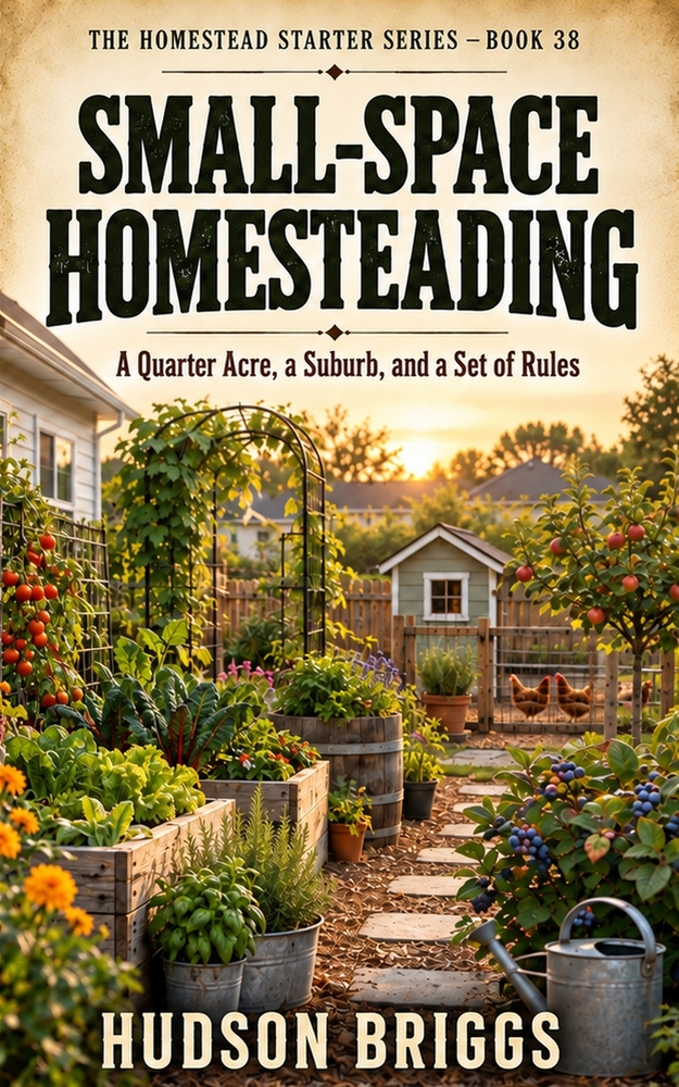 Small-Space Homesteading: A Quarter Acre, a Suburb, and a Set of Rules cover
