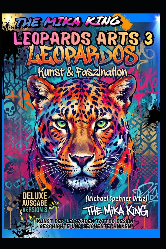 The Mika King: Leopards Arts (BAND 3) "Kunst & Faszination" Version 3 Deluxe Edition DEUTSCHE AUSGABE 2026 cover