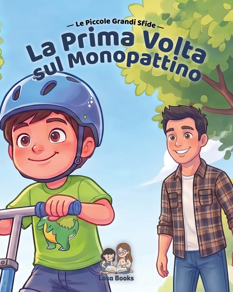 La prima volta sul Monopattino: Cadere, rialzarsi e riprovare cover