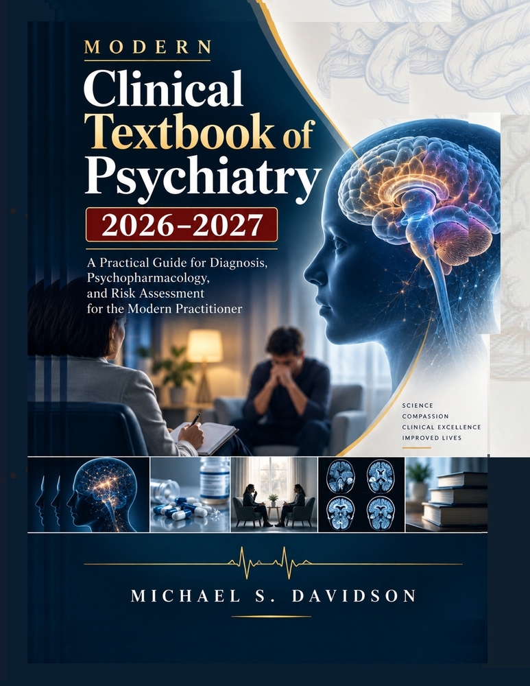 Modern Clinical Textbook of Psychiatry 2026-2027: A Practical Guide for Diagnosis, Psychopharmacology, and Risk Assessment for the Modern Practitioner cover